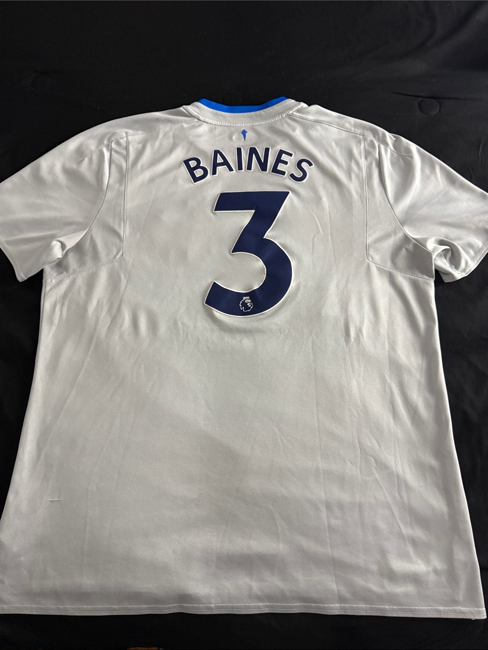 RARE Everton FC 🏴 #3 Leighton Baines 2017-18 Umbro Away EPL Jersey